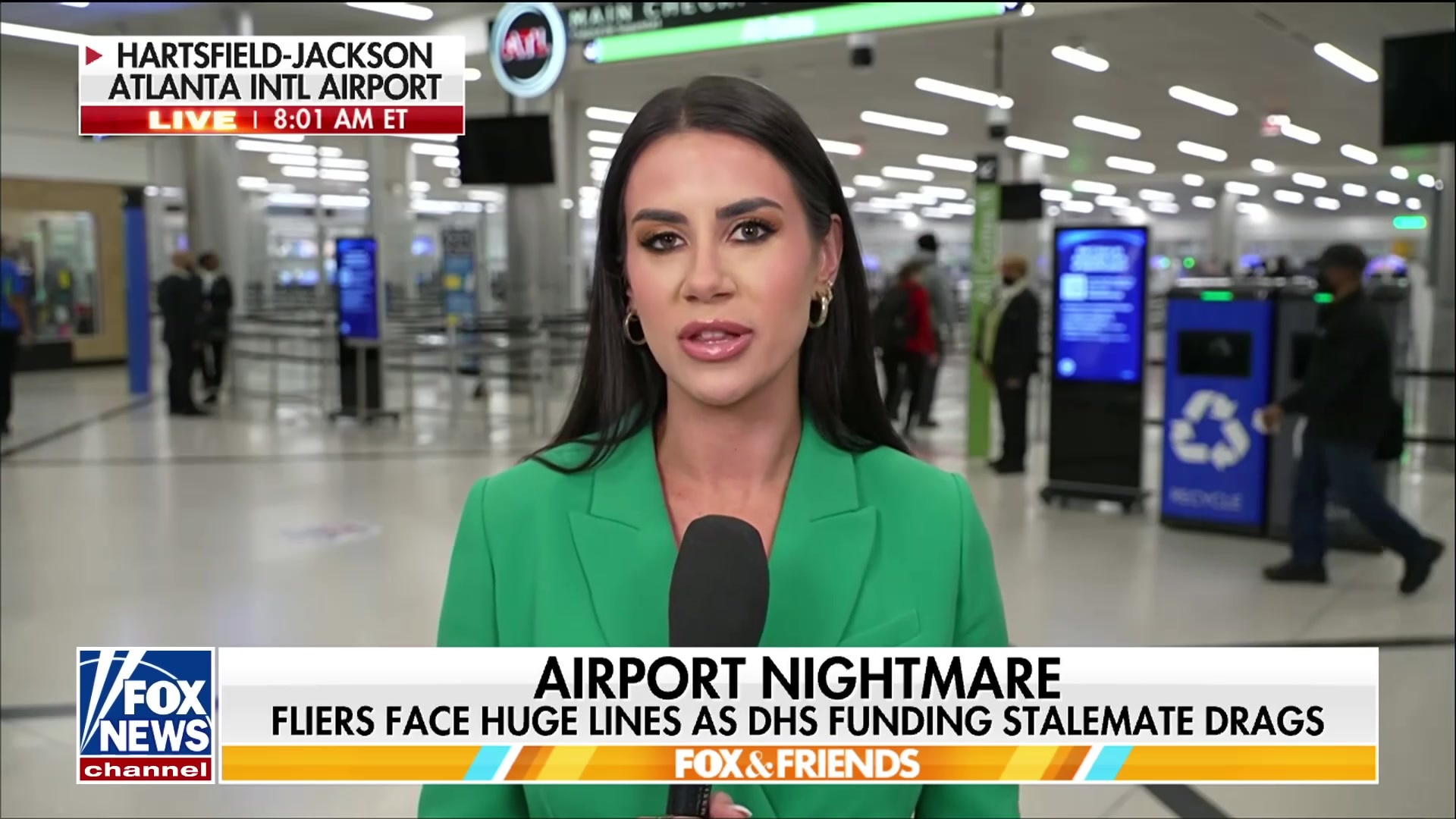 TSA workers receive paychecks but airport lines remain a nightmare