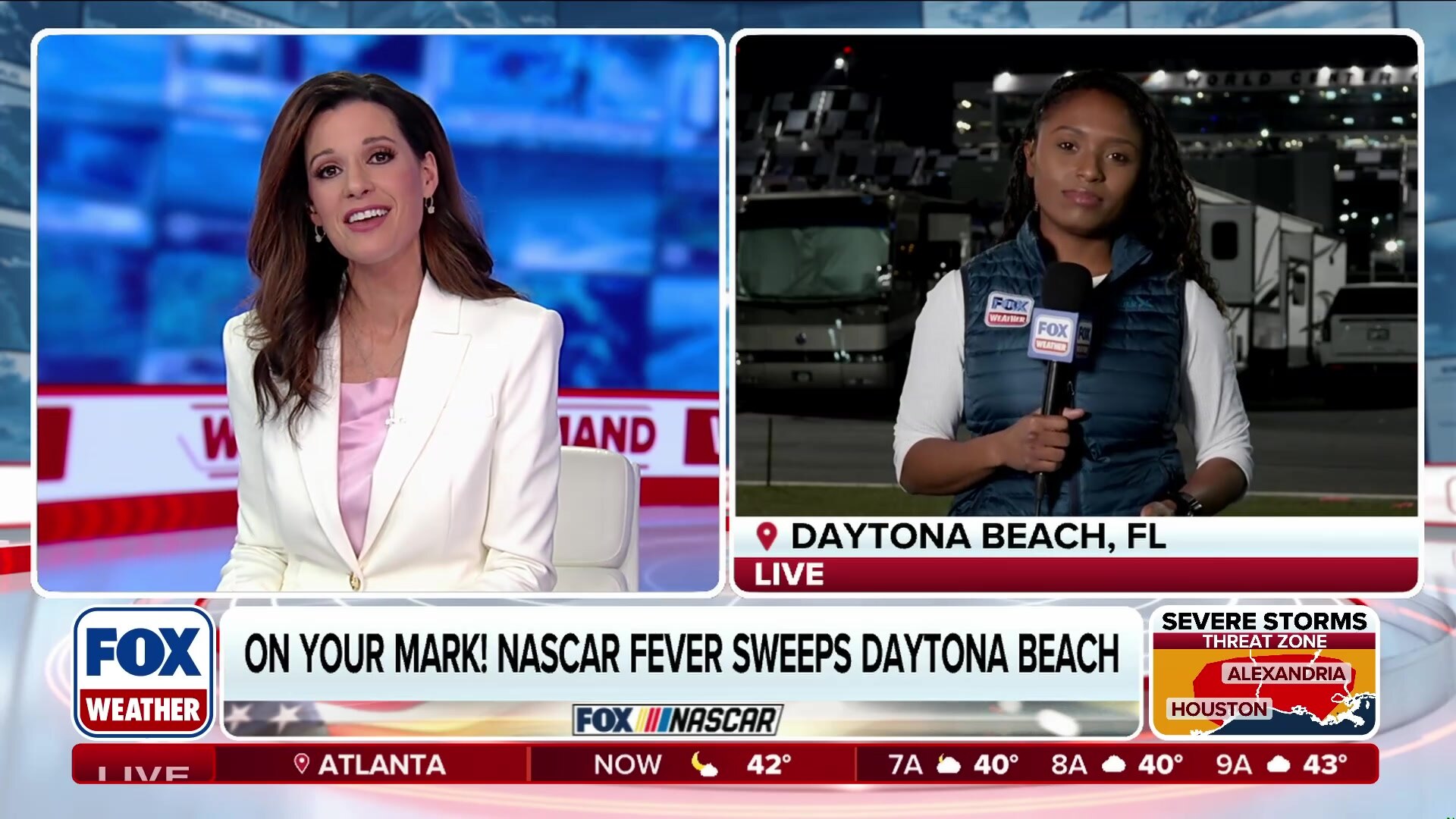 NASCAR Daytona 500 weather update and track drying technology