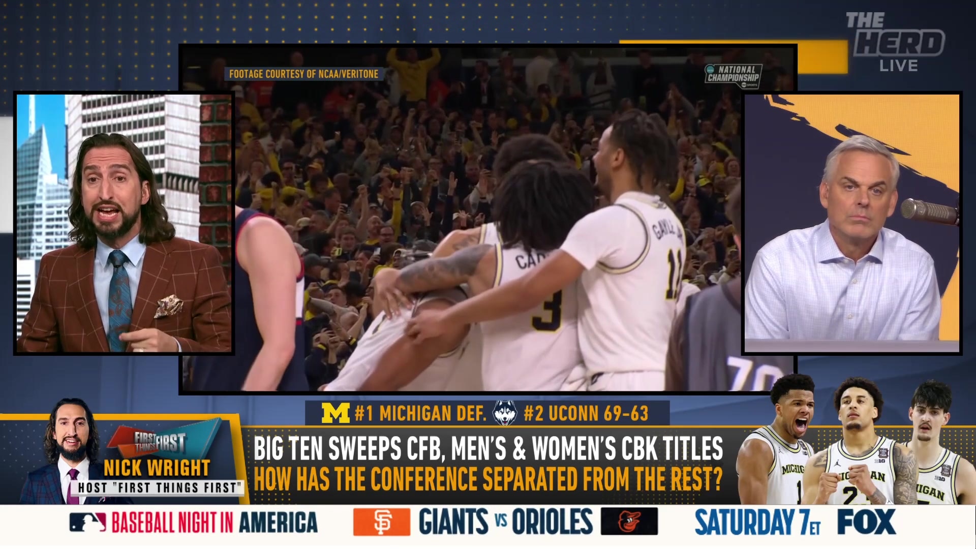 Nick Wright on NIL's impact and the decline of college basketball's 'depth of character'