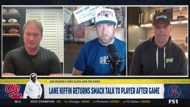 Jon Gruden and Greg Olsen react to LSU's decision to fire Brian Kelly