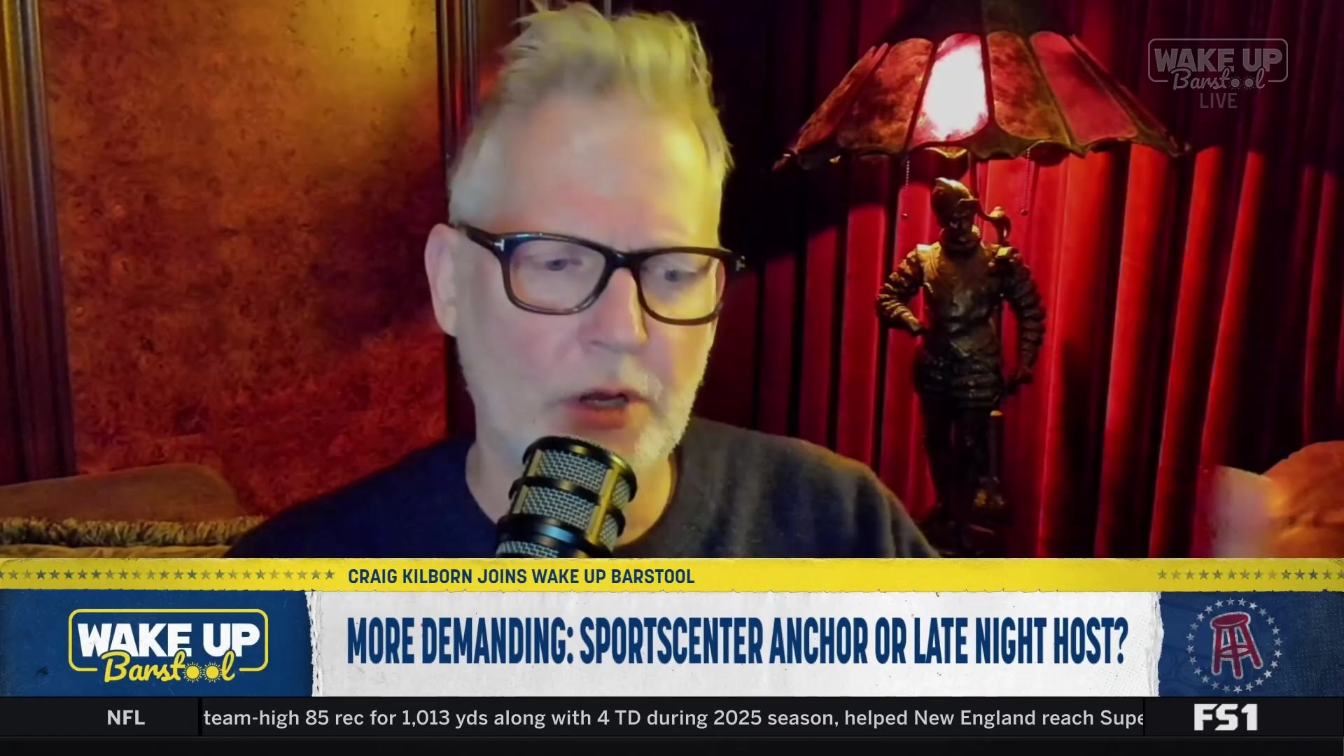 Craig Kilborn on the demands of SportsCenter vs. Late Night
