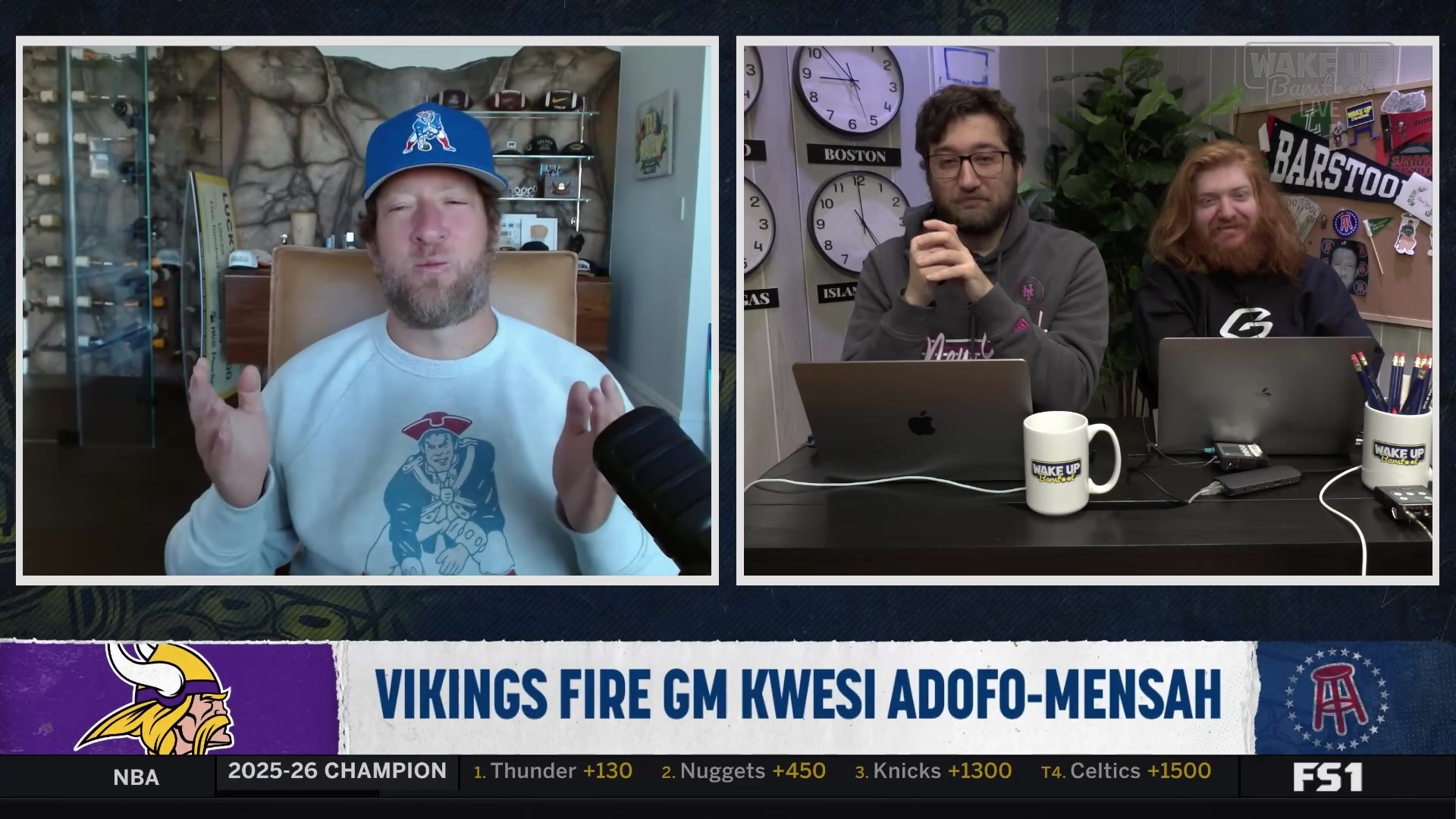 Dave Portnoy on buying an NFL team: "I would buy the Bears"