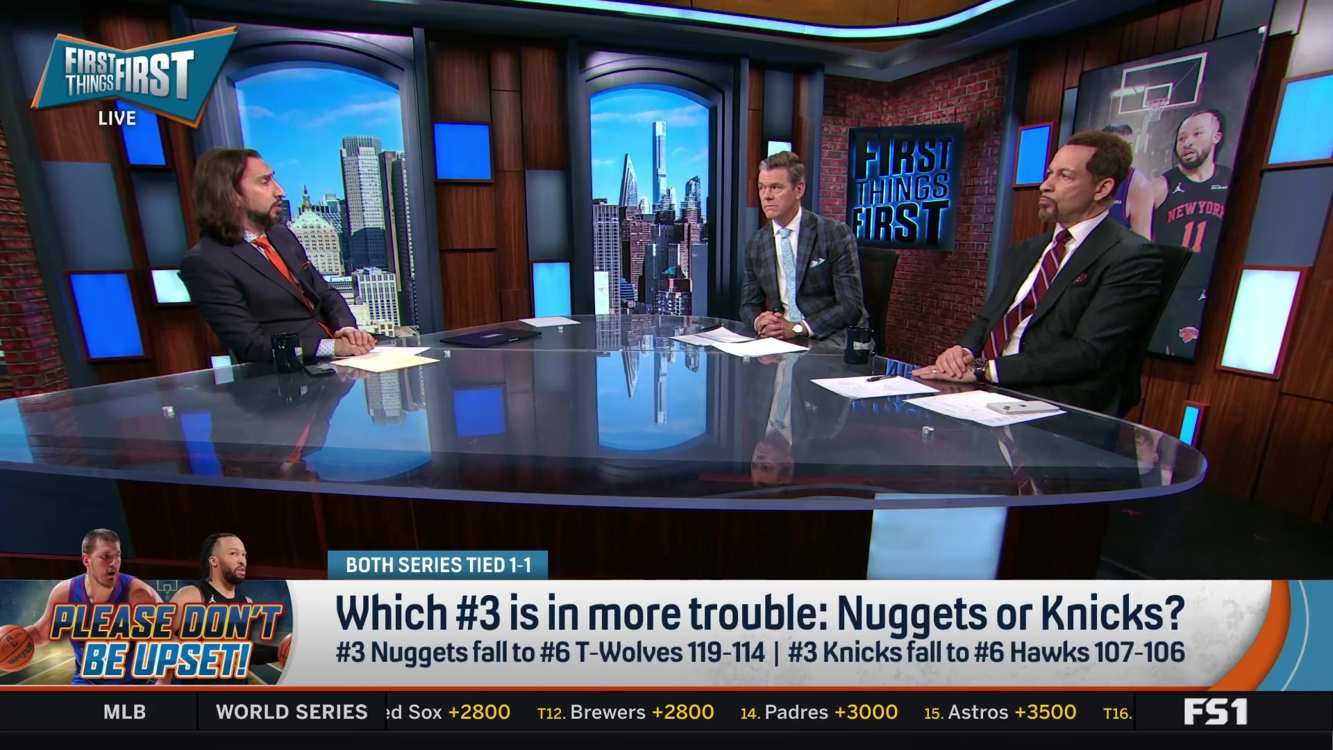 Nick Wright: Knicks lost a "stolen playoff victory"