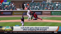 Colt Keith gets dugout silent treatment after homer