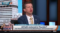 Danny Parkins' faith restored in Thunder