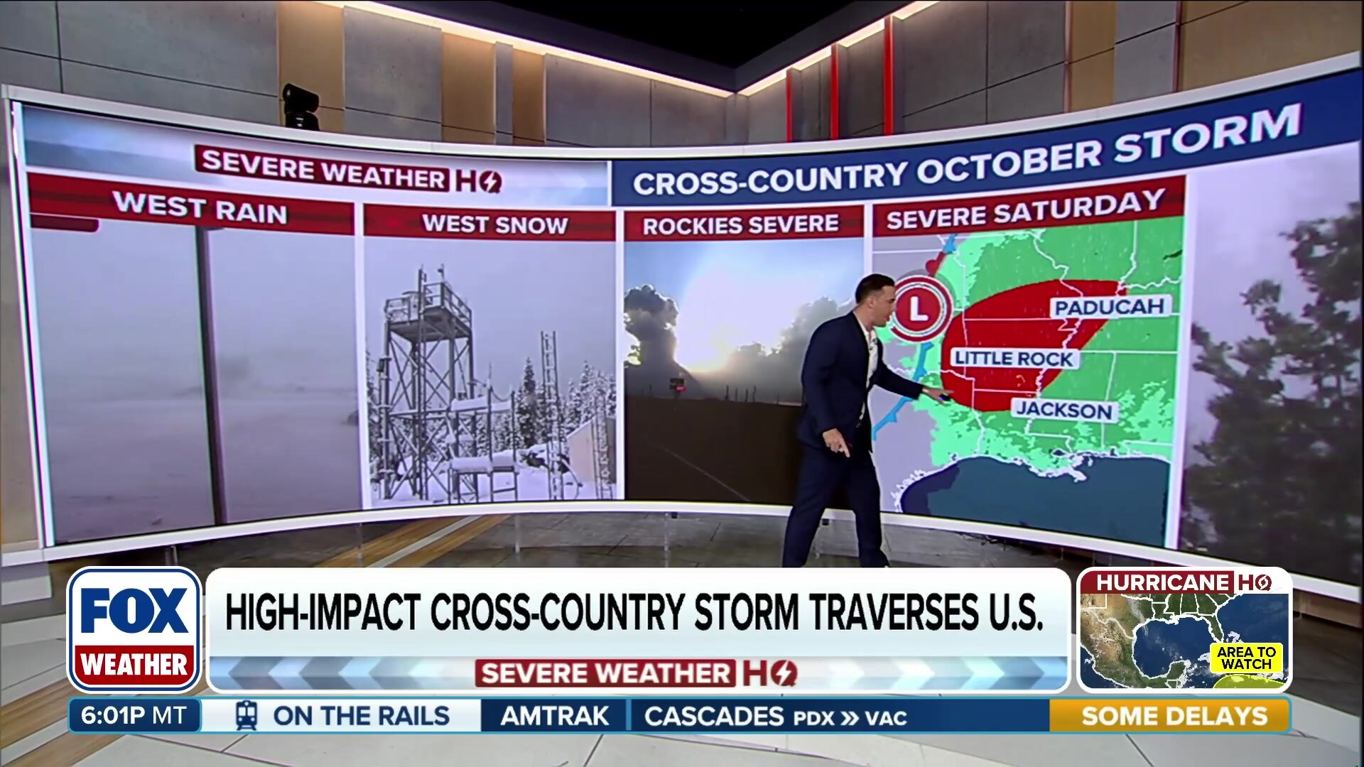 Watch Widespread severe storms expected in the Mississippi Valley on ...
