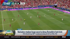 Nematov's incredible saves deny Ronaldo a hat trick