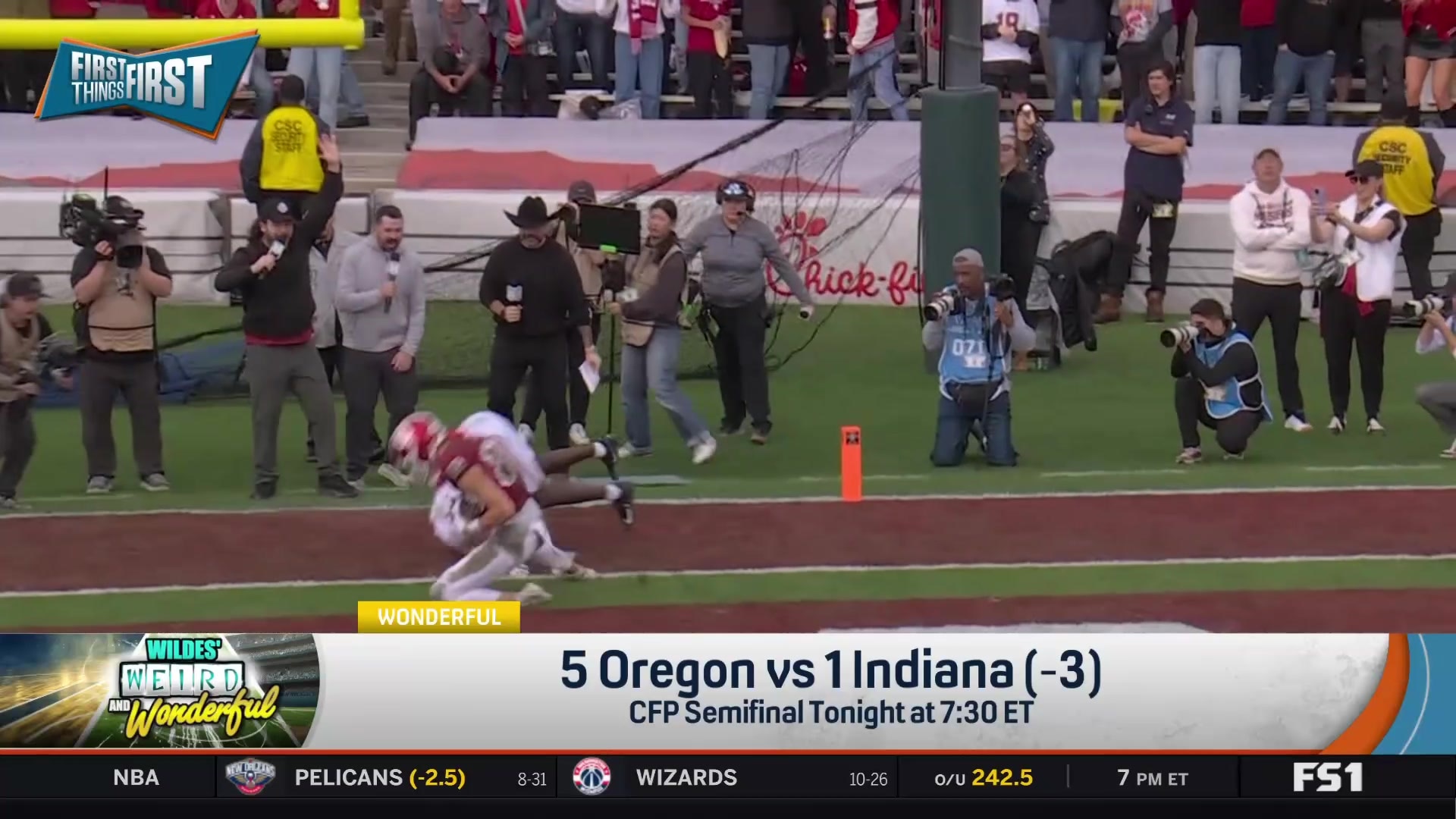 The challenge of beating a team twice in college football playoffs