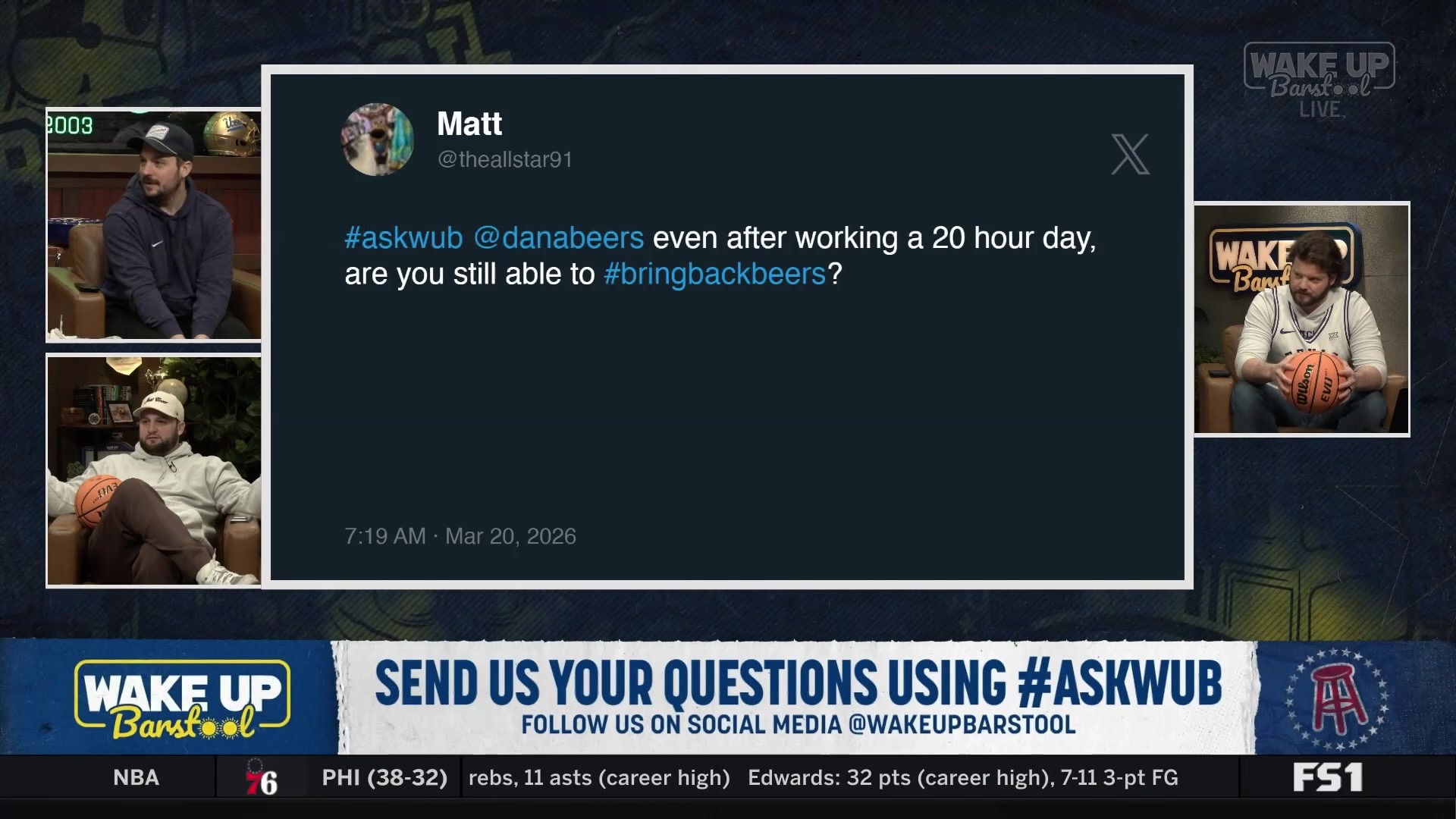 Dana Beers discusses working 20-hour days for March Madness