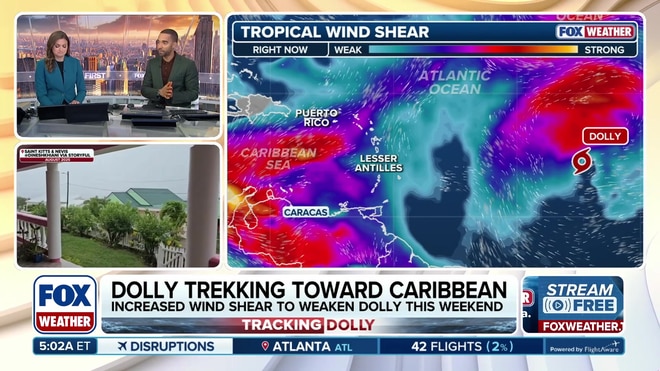 Tropical Storm Dolly brings much-needed rain to drought-stricken Puerto Rico