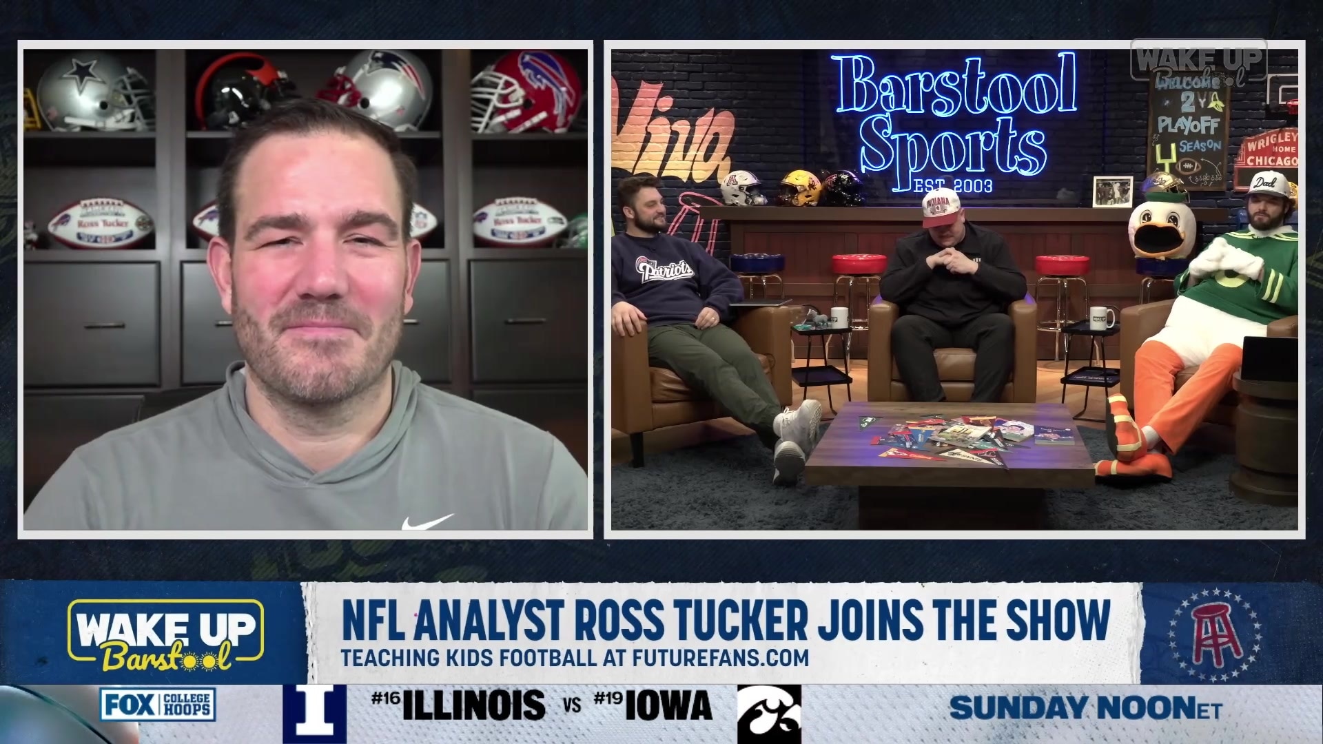 Teaching kids football with FutureFans.com