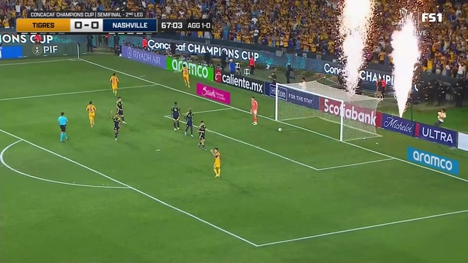 Juan Brunetta scores a crucial goal for Tigres