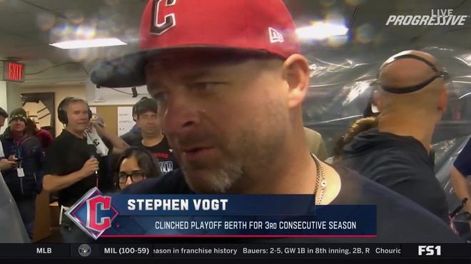 Cleveland Guardians clinch postseason berth behind Stephen Vogt