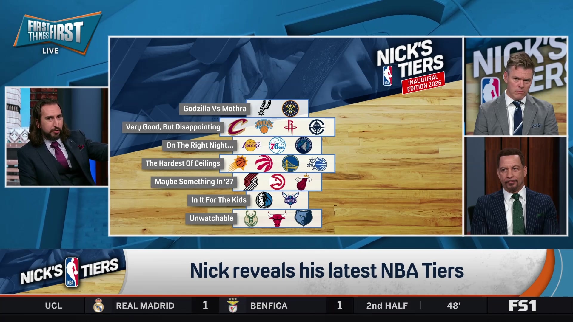 Nick's NBA Tiers: Godzilla vs. Mothra (Nuggets vs. Spurs)