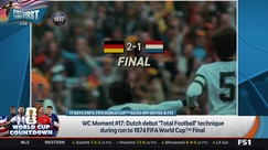 Dutch 'Total Football' technique at 1974 World Cup Final