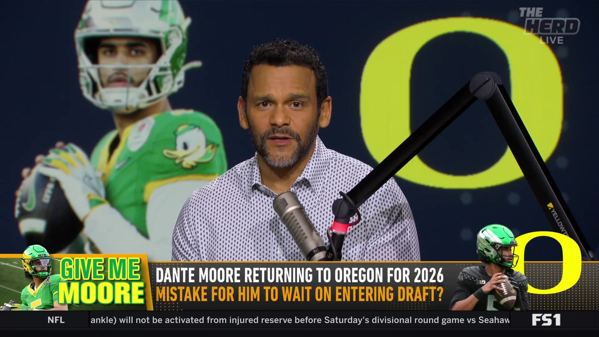 Is Dante Moore making a mistake by waiting for the 2026 NFL Draft?