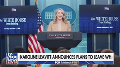 Joe Concha reacts to Karoline Leavitt leaving her role as White House press secretary