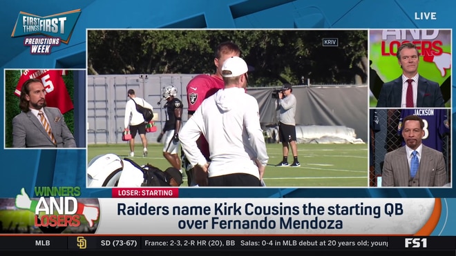 Will Kirk Cousins start the entire season for the Raiders?