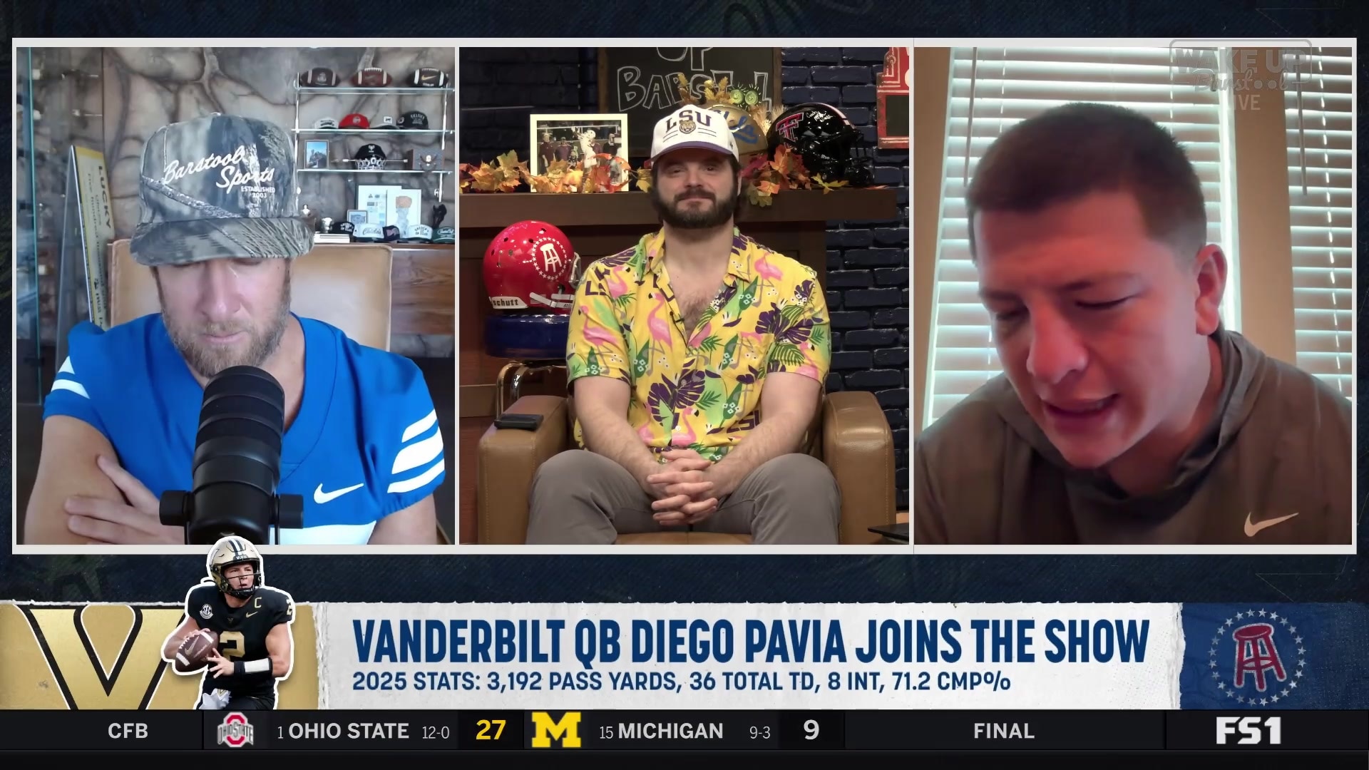 Diego Pavia shares insights into Vanderbilt's off-season grind and facility sleepovers