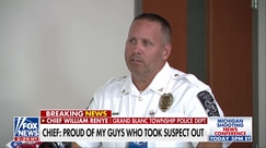 Michigan Police Chief: 'Proud of my guys who took suspect out' preventing more victims