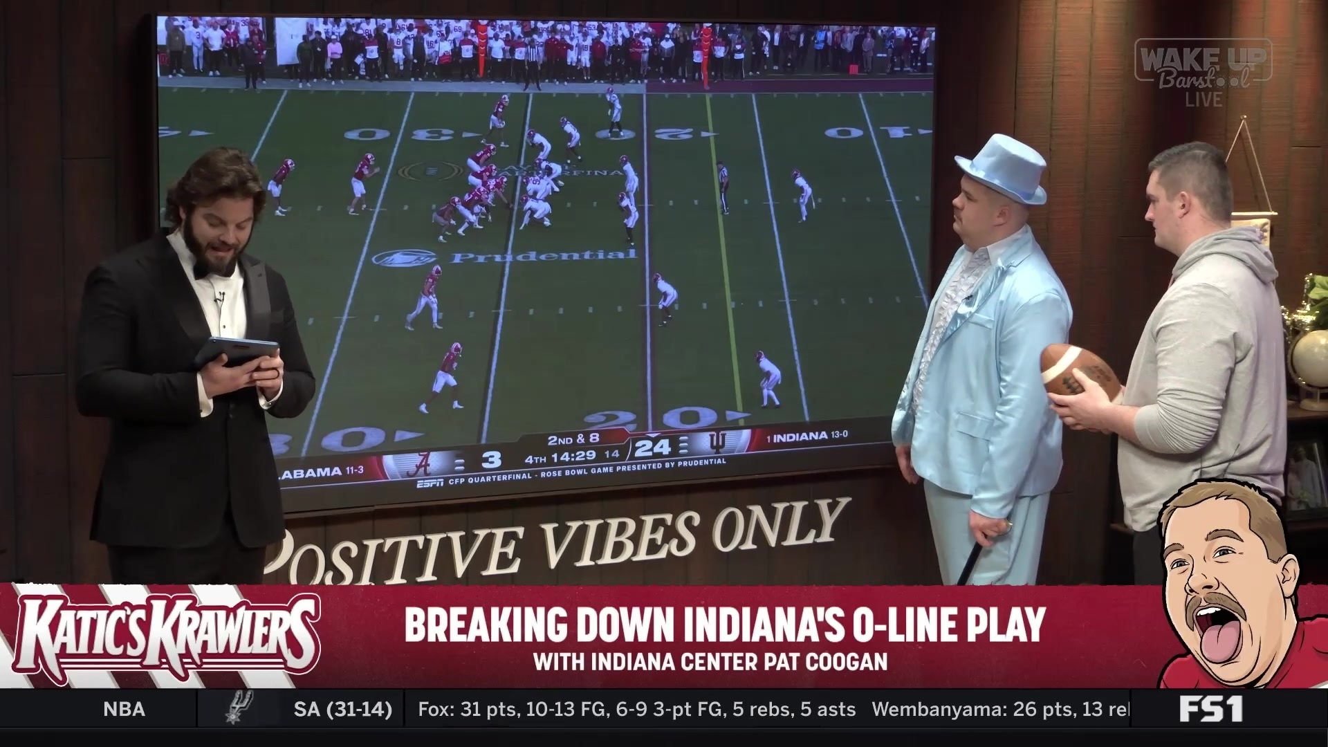 Pat Coogan dissects Indiana's powerful outside zone touchdown against Alabama