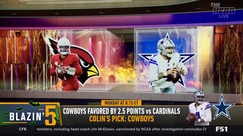 Colin Cowherd picks the Cowboys -2.5 against the Cardinals