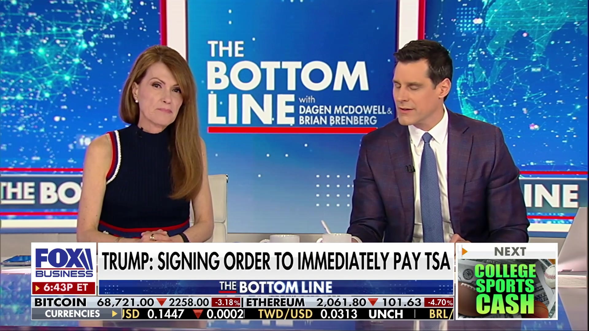 Trump signs order to immediately pay TSA agents during shutdown