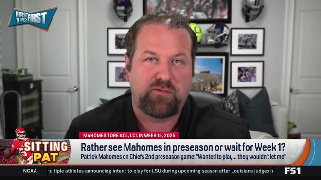 Jeff Schwartz and Eric Mangini debate Patrick Mahomes' preseason reps