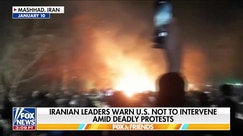 Iranian Leaders Warn US Not to Intervene Amid Deadly Protests