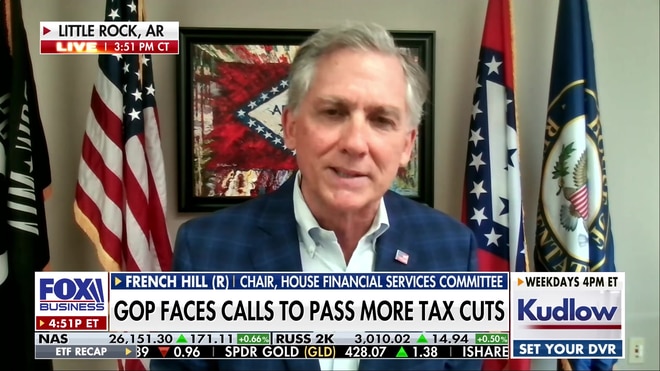 Representative French Hill discusses GOP tax cuts and indexing capital gains