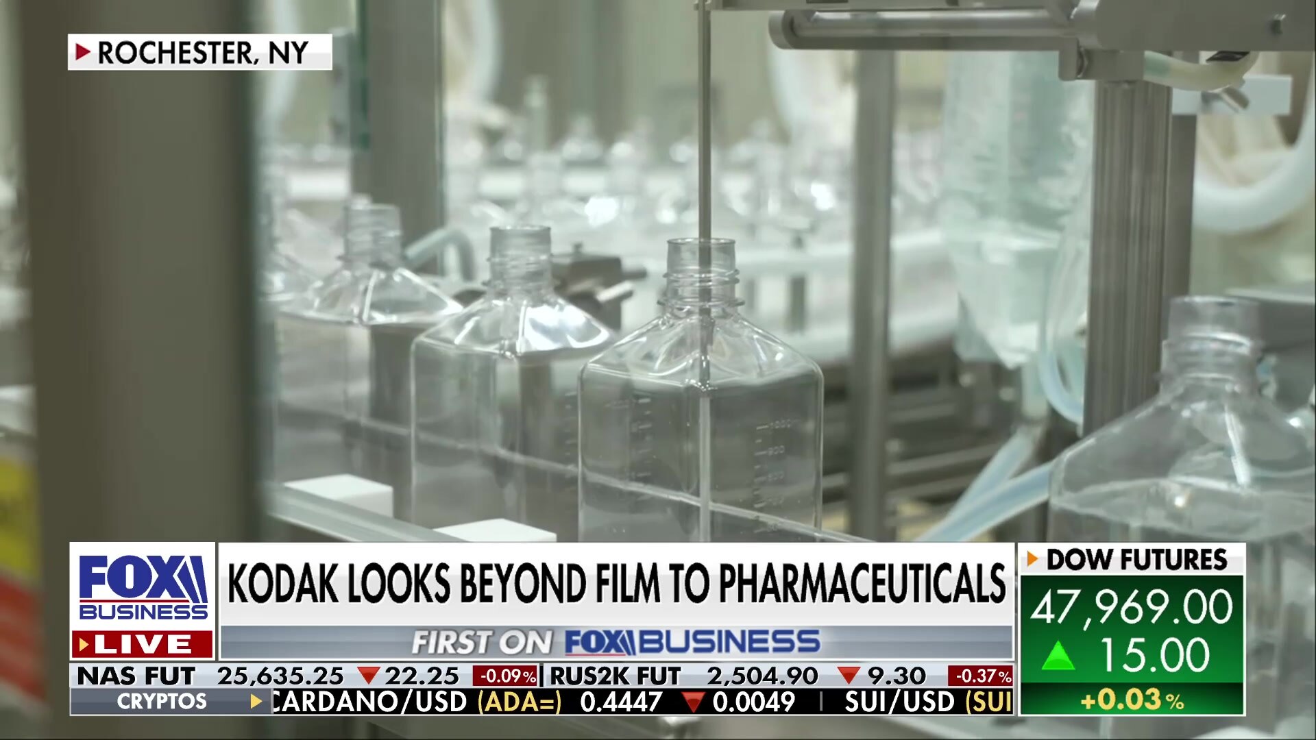 Kodak manufactures pharmaceutical products while maintaining film business