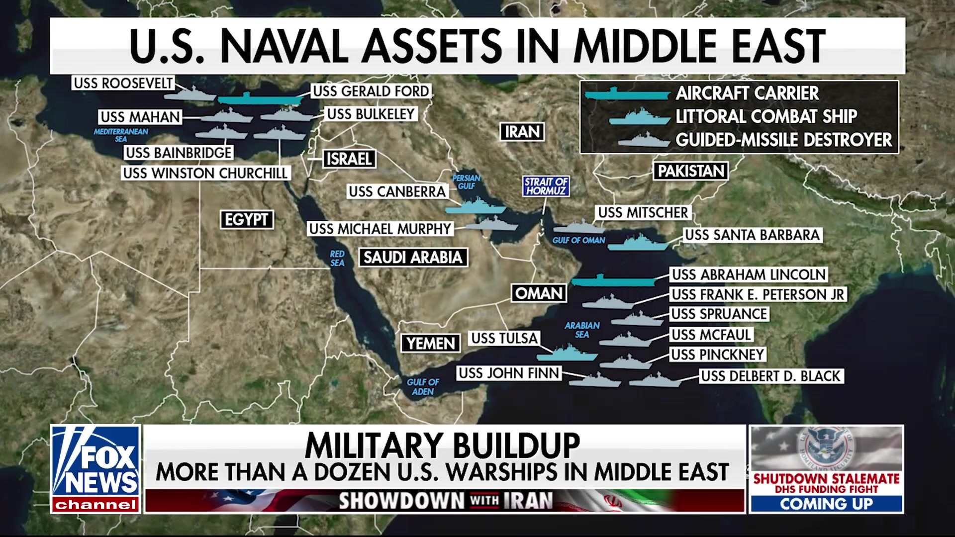 US deploys largest military buildup in two decades to Middle East amid Iran tensions