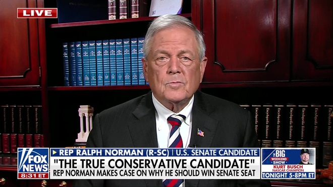 Rep. Ralph Norman warns national debt is a 'cancer' driving inflation crisis
