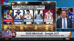 Darryn Peterson is the #1 NBA Draft prospect over AJ Dyabantsa