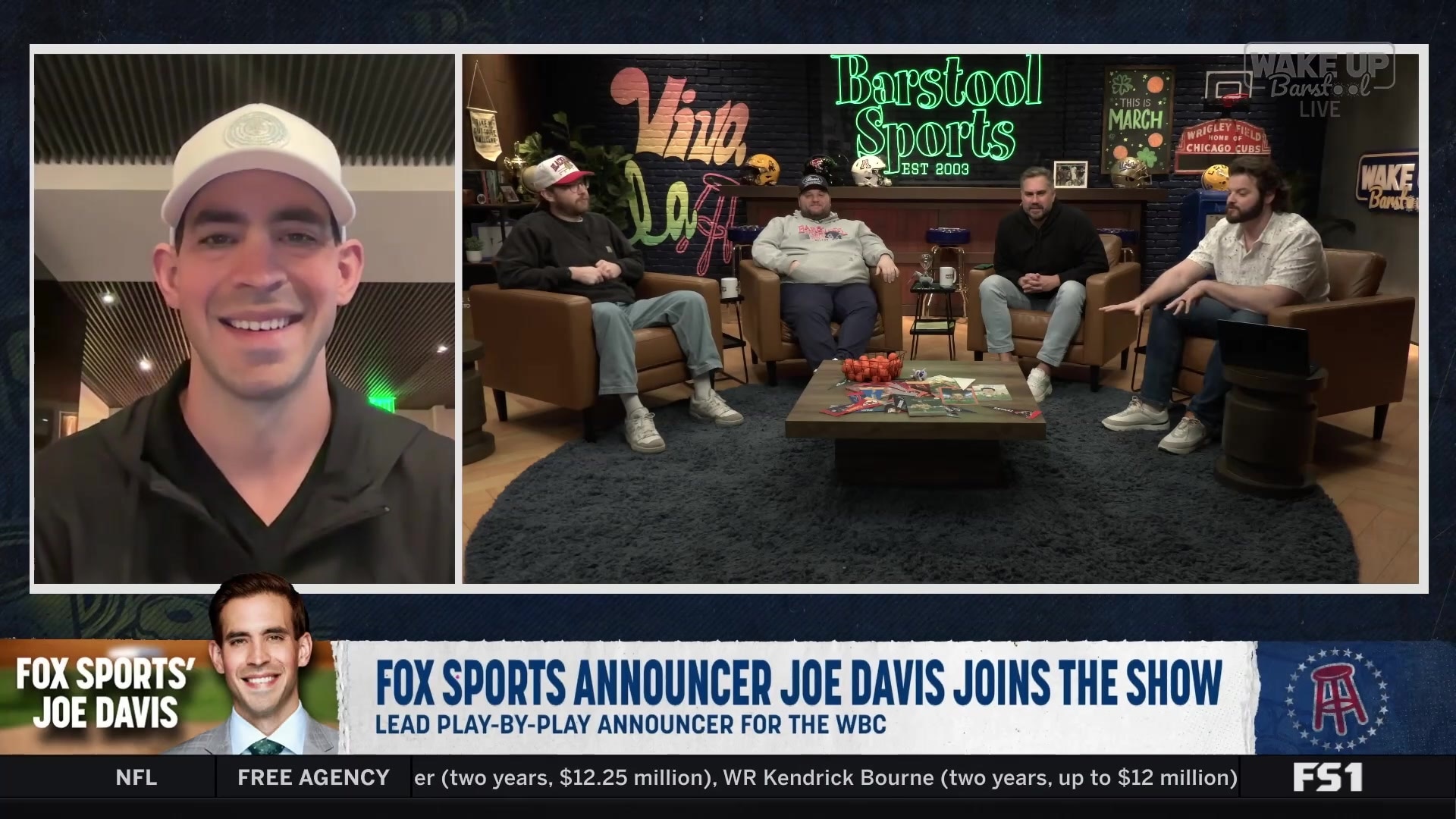 Fox Sports announcer Joe Davis shares his thoughts on the World Baseball Classic atmosphere