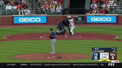 Blaze Alexander rips a 2-run single to right field