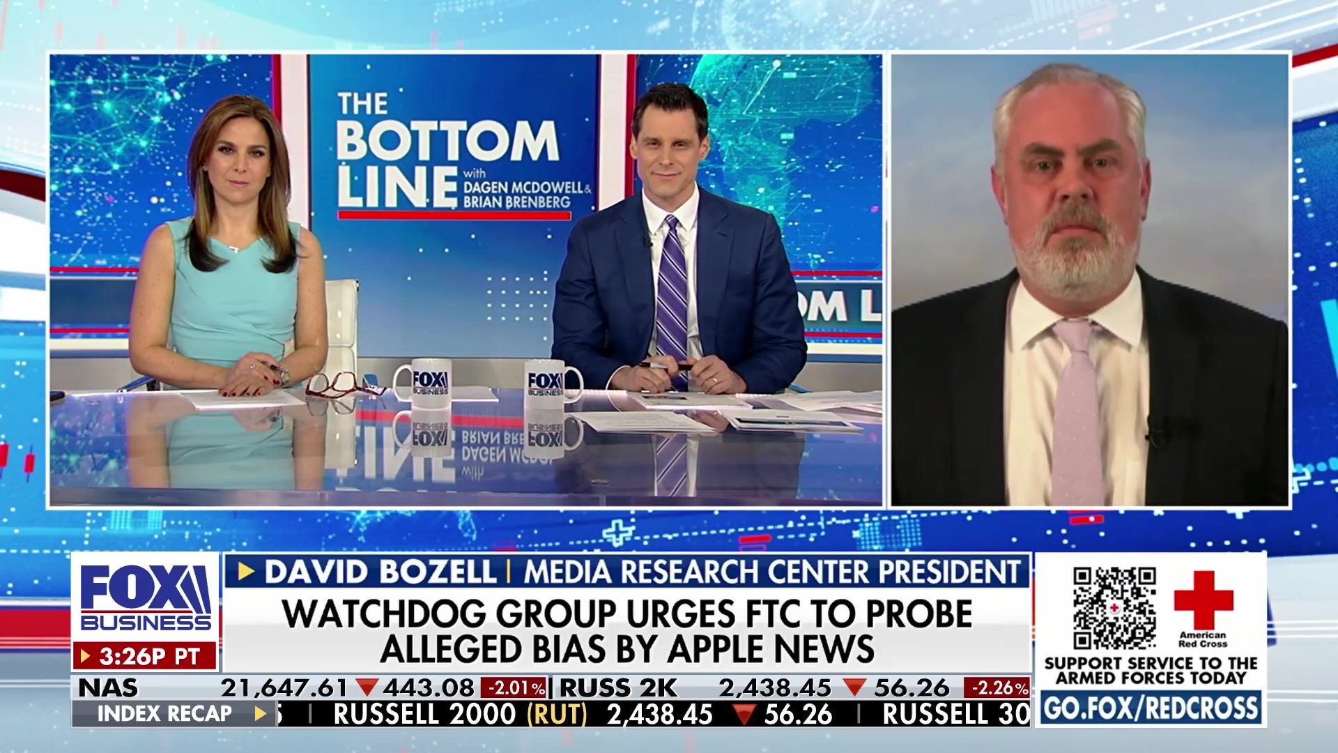 David Bozell details extreme left-wing bias in Apple News's story selection