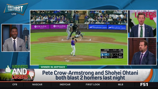 First Things First crew debates NL MVP race and Ceyair Wright's career change