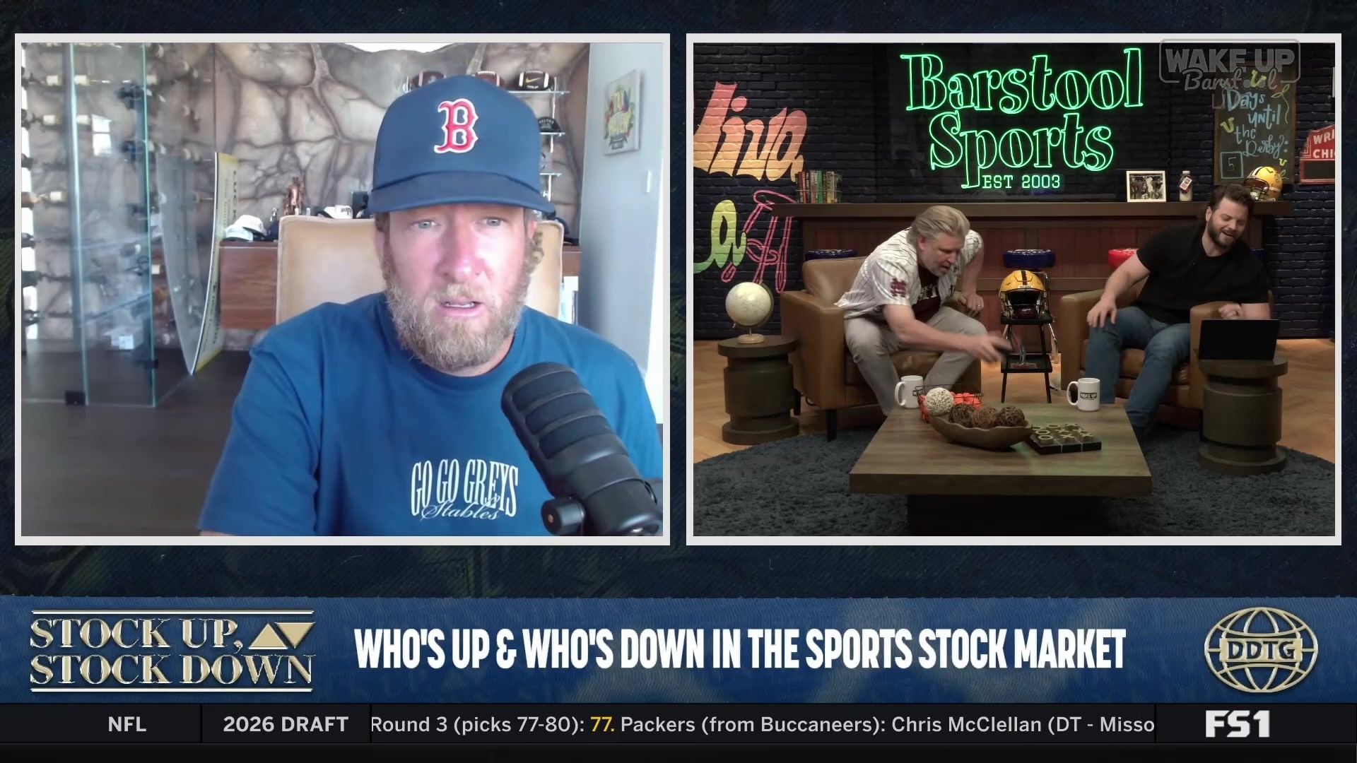 Dave Portnoy gives Stock Down to Ryan Whitney's 'bizarre' puck rant