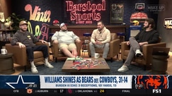 Dan defends Caleb Williams against internet "haters"