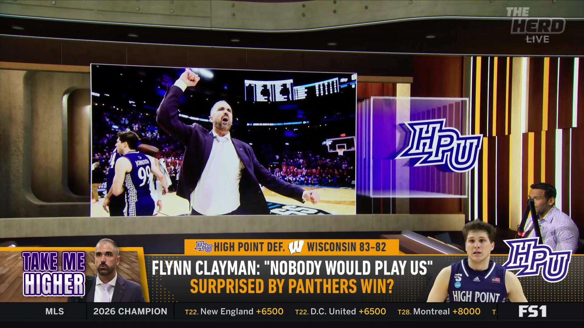 High Point coach Flynn Clayman voices frustration over non-conference scheduling after upset win