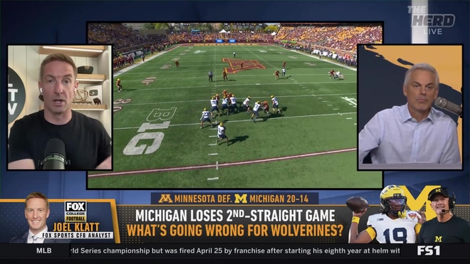 Joel Klatt breaks down Michigan's offensive struggles