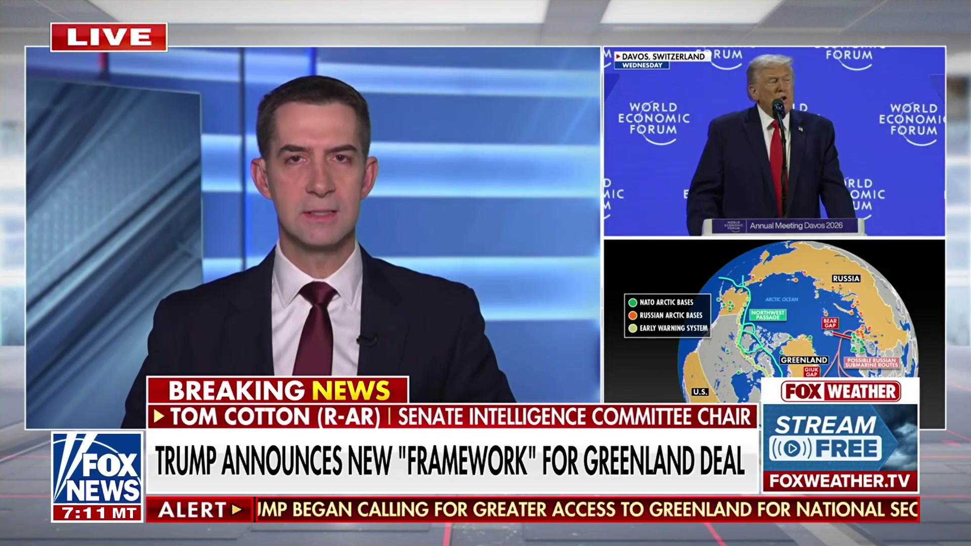 Senator Cotton: Greenland Critical for Deterring Russian and Chinese Aggression