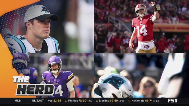Colin Cowherd explains why NFL players and coaches respect Sam Darnold