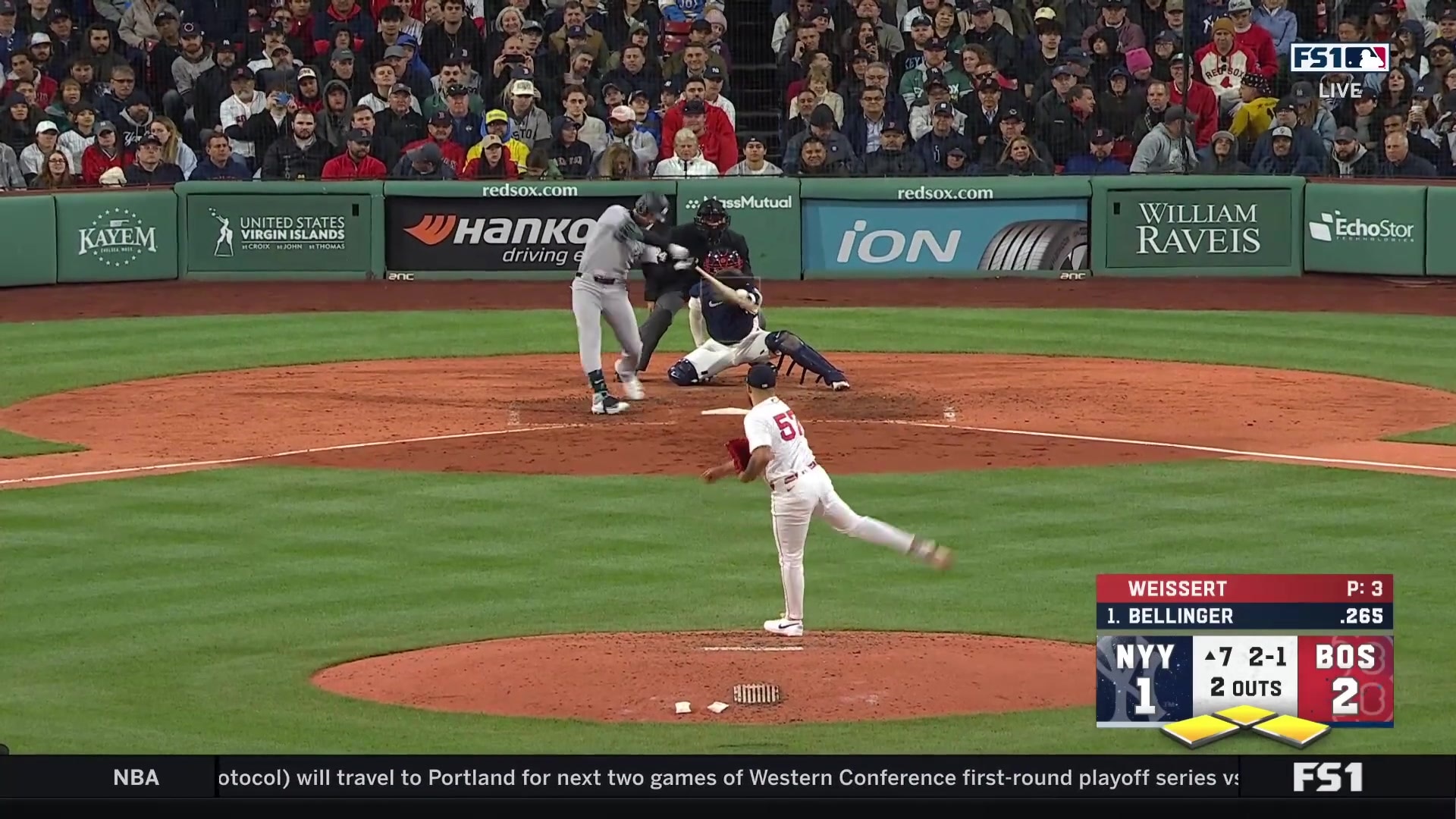 Cody Bellinger Drives in Two Runs With a Line Drive Single