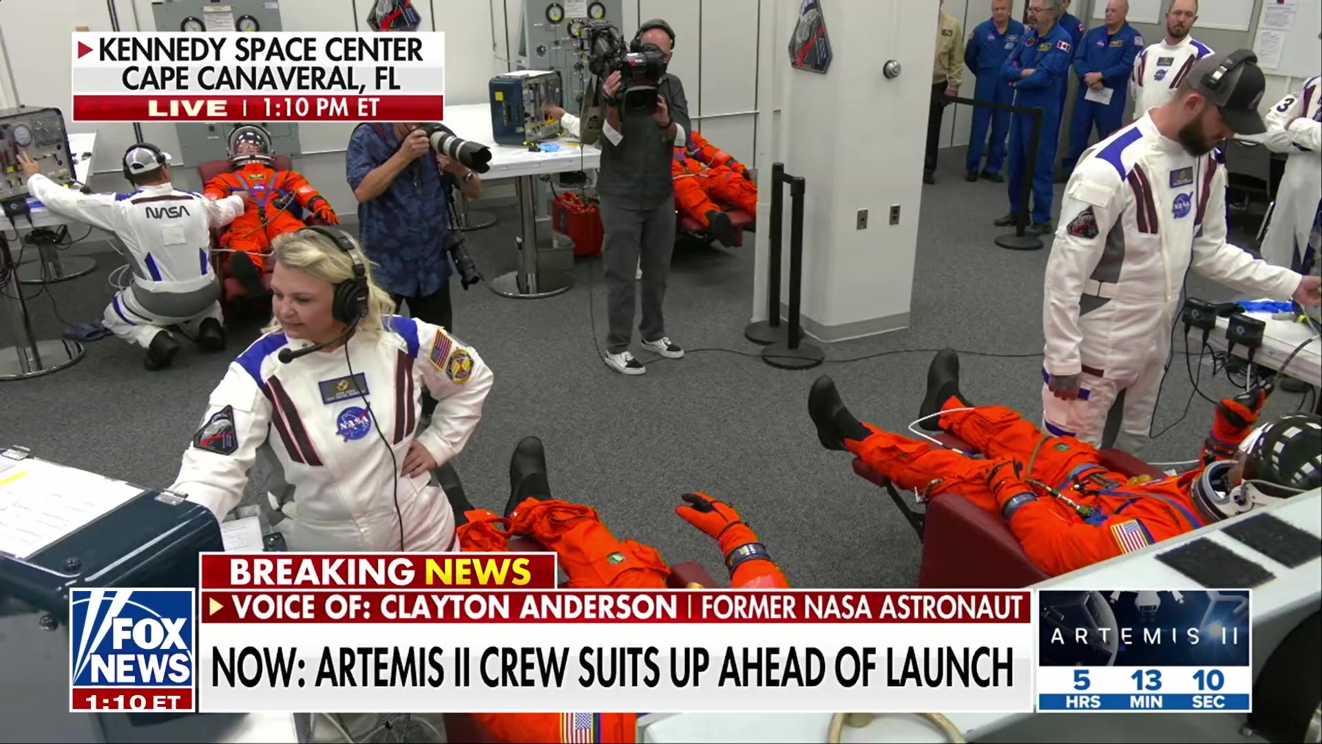 Critical suit checks and human-involved systems for Artemis II
