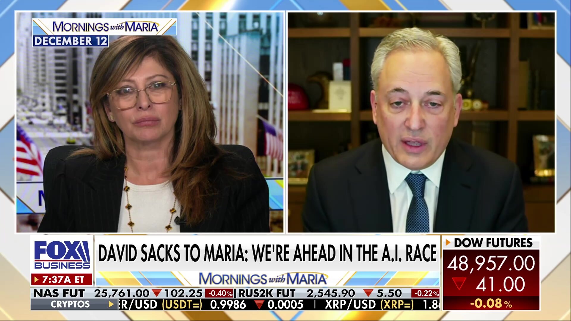 Watch David Sacks on US lead in AI race and regulatory challenges Online |  FOX One