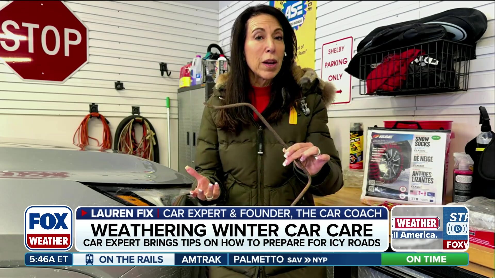 Rust damage to car parts from winter road salt