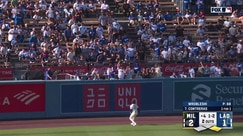 William Contreras launches a two-run home run