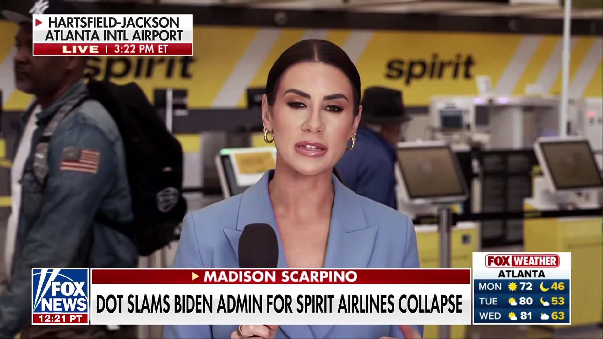 Spirit Airlines shutdown wreaks havoc on air travel, DOT blames Biden admin